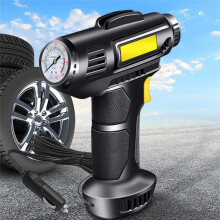 Tire Inflator Air Compressor Portable Car Tire Pump with Pressure Gauge 150PSI Portable Air Pump for Car Bike Sport