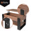 Lift-Top Coffee Table with Storage, Oak & Black 4