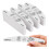 Slim Zebra Nail Files, 100/180 Grit, 100 Pcs Boat Shape 4