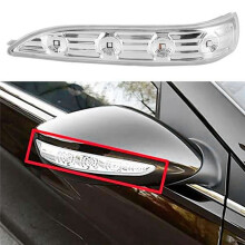 3pcs Left 87624-2S200 for Tucson IX35 2010-2014 Rearview Mirror Light Turn Signal Lamp Light