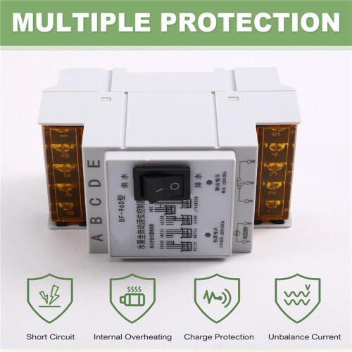 New Automatic Water Level Controller  25A 220V Water Tank Liquid Level Detection Sensor Water Pump Controller B 2