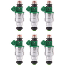 6PCS INP-534 Fuel Injector SDH240 MD189021 SDH-240 INP534 for Montero SR 3.5L V6 - Gas 1994-1996