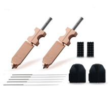 2Pack 0.4MM AD5X Quick-Detachable Nozzle for AD5X Hotend Kit, with Silicone Socks/Nozzle Cleaning Kit