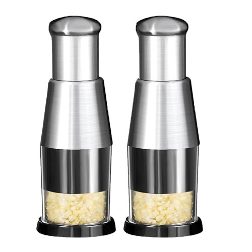 2PCS Manual Pressed Chopper Manual Pressed Chopper Manual Pressed Garlic Chopper  Manual Pressed Chopper