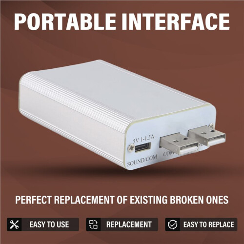 Portable Radio Interface SR110U SA818 SHARI for Raspberry Pi 2/3/4 Ham  Node UHF 1000MW with Case Hotspot 2