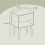 Bedside Table - Solid Wood - Ebony Black - Storage Drawer and Open Shelf 6