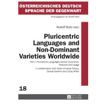 Pluricentric Languages and NonDominant Varieties Worldwide Part I Plur