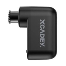 XCADEY Air Pump Ultralight 100psi Electric Bicycle Tire Inflator Portable Bike Pump Fast Charging Air Black