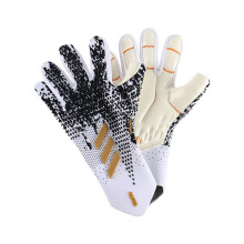 (White Gold,10)Professional Silicone Rubber Waterproof Non Slip Gloves Latex Adult Children