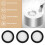 7Pcs Mist Maker Maintenance Kit, Ceramic Disk Ceramic Disk Key Replacement Parts Kits for Fog Machine 1
