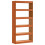 VidaXL vidaXL Book Cabinet Wax Brown 80 x 30 x 167.5 cm Solid Pine Wood 3