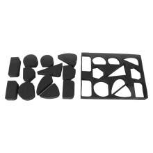 Pottery Mug Handle Molds Set of 12 DIY Cups Handle Making Mold Tool for Clay Ceramic Clay Cutters Coffee Mug Handle Mold
