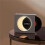 Home Gadgets Vinyl Record Player Wireless Speaker Moon Ambient Lights CD Playing Speaker with Night Light Clock 3