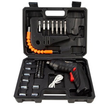 Portable Electric Screwdriver 47-in-1 Cordless with LED Light for Home DIY