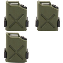 3X RC Rock Crawler 1:10 Zubehör Kraftstoff Tank für CC01 Axial SCX10 90046 D90 D110 TF2 -4 Crawler Truck, Grün