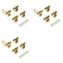 12X les Liens Suspension Montage D'Amortisseur Inférieur D'Essieu Avant Arrière Laiton Se Tiennent pour Pièces Mise à Niveau TRX4 Voiture sur