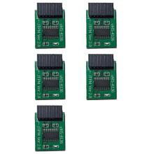 5X Module TPM2.0 14 Broches pour Interface MSI LPC. Module de Sécurité TPM2.0 pour Cartes Mères Multimarques.