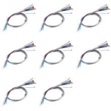 40 X 4 Pièces Séries un Jeu de Cordes de Violon E-A-D-G Noyau en Acier + Nickelé Exquis Accessoires de Pièces D'Instruments de Musique à Cordes
