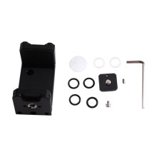 Support de Batterie Externe 55-85 mm avec Pince et Fixation Rapide pour Téléphone Portable et SSD, Compatible avec les Appareils Photo Reflex