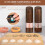 Electric Salt and Pepper Grinder Set-Automatic Pepper and Salt Grinder Refillable with 6Adjustable Coarseness Adjustable 5