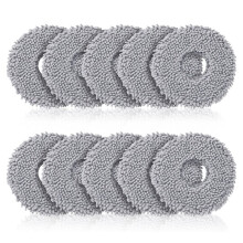 10 Pack Mop Pads for Qrevo S5V, QV 35A 35S, Saros 10R, Curvx, Curv S5X, S5A, Master, Slim, Accessories
