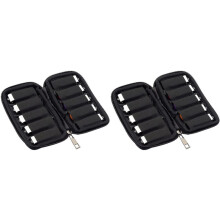 2X Flash Drive Storage Case - Dustproof Organizer Box for Thumb Drives and Electronic Accessories, Compact,A