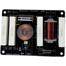 CN-20 Crossover Audio de Haute Qualité 2 Voies 450W 3000Hz pour Haut-Parleurs de 8 à 12 Pouces, Tweeter de 25 à 44 mm