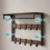 Wandkapstok met plank, wit, 80 cm 7