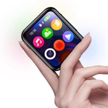 Reproductor A30 MP3 MP4 con Cámara HD, Lector de e-Books, Grabadora de Voz, Radio FM, Reproductor de Música con Pantalla Táctil de 2 Pulgadas