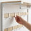 Wandkapstok met plank, wit, 80 cm 8