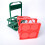 6 Hole Foldable Beer Bottle Holder, Handle Portable Use Wine Storage Rack, Bar Drink Holder Container Black 4