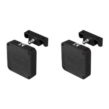 2X Tuya Wood Cabinet Lock App Remote Control Monitoring Keyless IC Card Unlock Door Locker