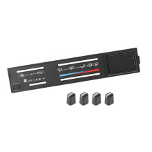 55519-89143 5551989143 Car Heater Climate Control Panel with 4 Knobs A/C Faceplate for Pickup 4Runner 1988-1984