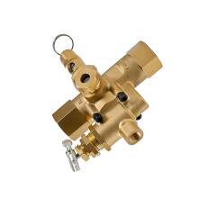 49816283C -Rückschlagventil-Entlastungsventil für Ingersoll Rand T30 Benzinbetriebenen Luftkompressor, 5/8"-Bördelanschluss