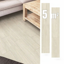 Selbstklebende Vinylpaneele 5 m² HELLBRAUN Dielen PARKETT Wasserfest — vinylboden, pvc fliesen holzoptik, bodenrenovierung diy, vinyl klebefliesen