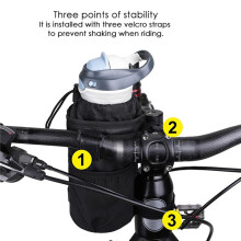 5X Rhinowalk Bolsa de Transporte para Botella de Agua para Ciclismo, Bolsa para Bicicleta Mtb, Bolsa para Hervidor de Agua, Hervidor de Aislamiento