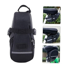 Mountain Bike Fish Mouth Bag Bicycle Riding Rear Tail Bag Cushion Bag Folding Bike Storage Bag Saddle Tool Bag