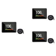 3X para Coche A203 OBD2, Ordenador de Una Bordo Ordenador Digital de Coche Pantalla de Viaje Indicador de Consumo