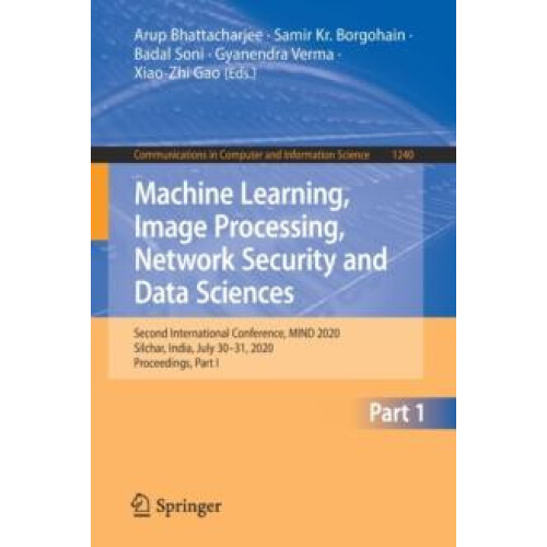 Machine Learning Image Processing Network Security and Data Sciences S