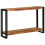 VidaXL vidaXL Console Table Brown 120 x 33 x 75 cm Solid Acacia Wood 2