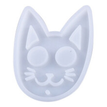 FaçA Você Mesmo Chaveiro Pingente Molde de Silicone Molde de Argila para Fazer Artesanato em Resina Molde de Resina de Cristal