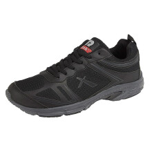 (13 UK, Black) Dek Mens Jensen Superlight Lace Up Trainers
