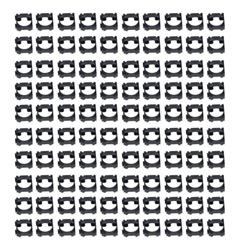 200PCS 18650 Li-Ion Battery Holder Bracket, Portable Cylindrical Cell Holder for DIY Battery Projects 2