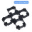 200PCS 18650 Li-Ion Battery Holder Bracket, Portable Cylindrical Cell Holder for DIY Battery Projects 5