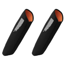 2X E-Bike Batteriskyddsskydd med Reflektor, Skyddar Mot Kyla och Smuts, Universalskyddsskydd Passar de Flesta Cykelramar