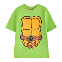 (3XL, Green) Teenage Mutant Ninja Turtles Mens Short-Sleeved Cosplay T-Shirt