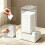 Scatola di Stoccaggio per Cotone per Nail Art con Supporto per Organizer Automatico e Decalcomanie per Unghie 3