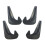 4pcs Universal Car Mud Flaps  Guards MudFlaps Front Rear Wheel Mudguards Auto Accessories  Guards MudFlaps 1