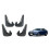 4pcs Universal Car Mud Flaps  Guards MudFlaps Front Rear Wheel Mudguards Auto Accessories  Guards MudFlaps 4