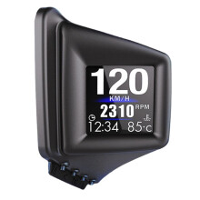 OBD+GPS Car Driving A401 Display Speedometer Oil Pressure Water Temp Fuel Consumption -Board Computer Chinese